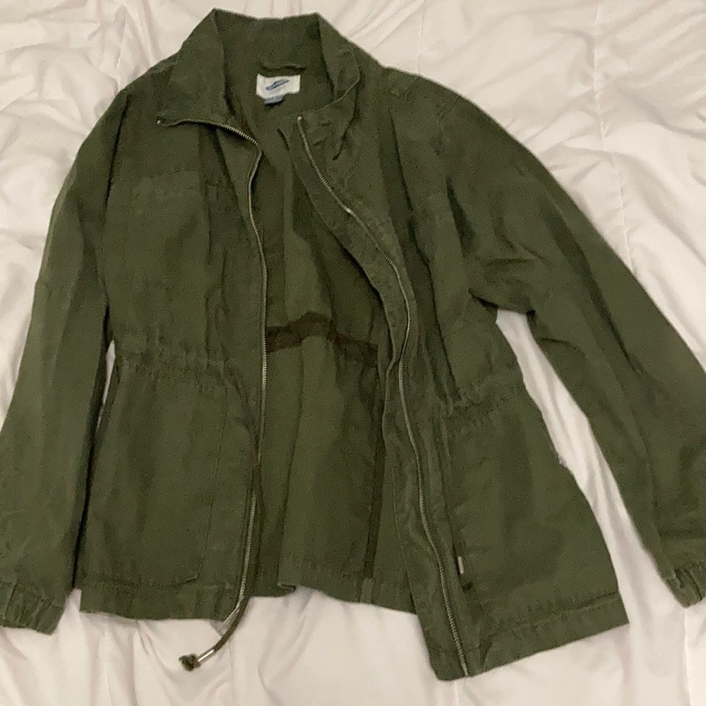 Navy Green Jacket